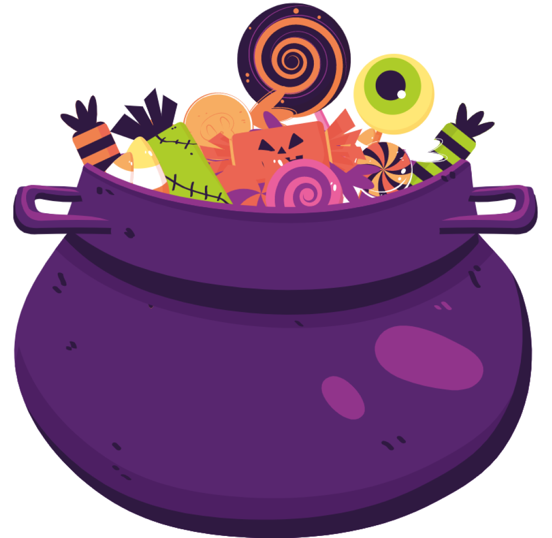 candy cauldron